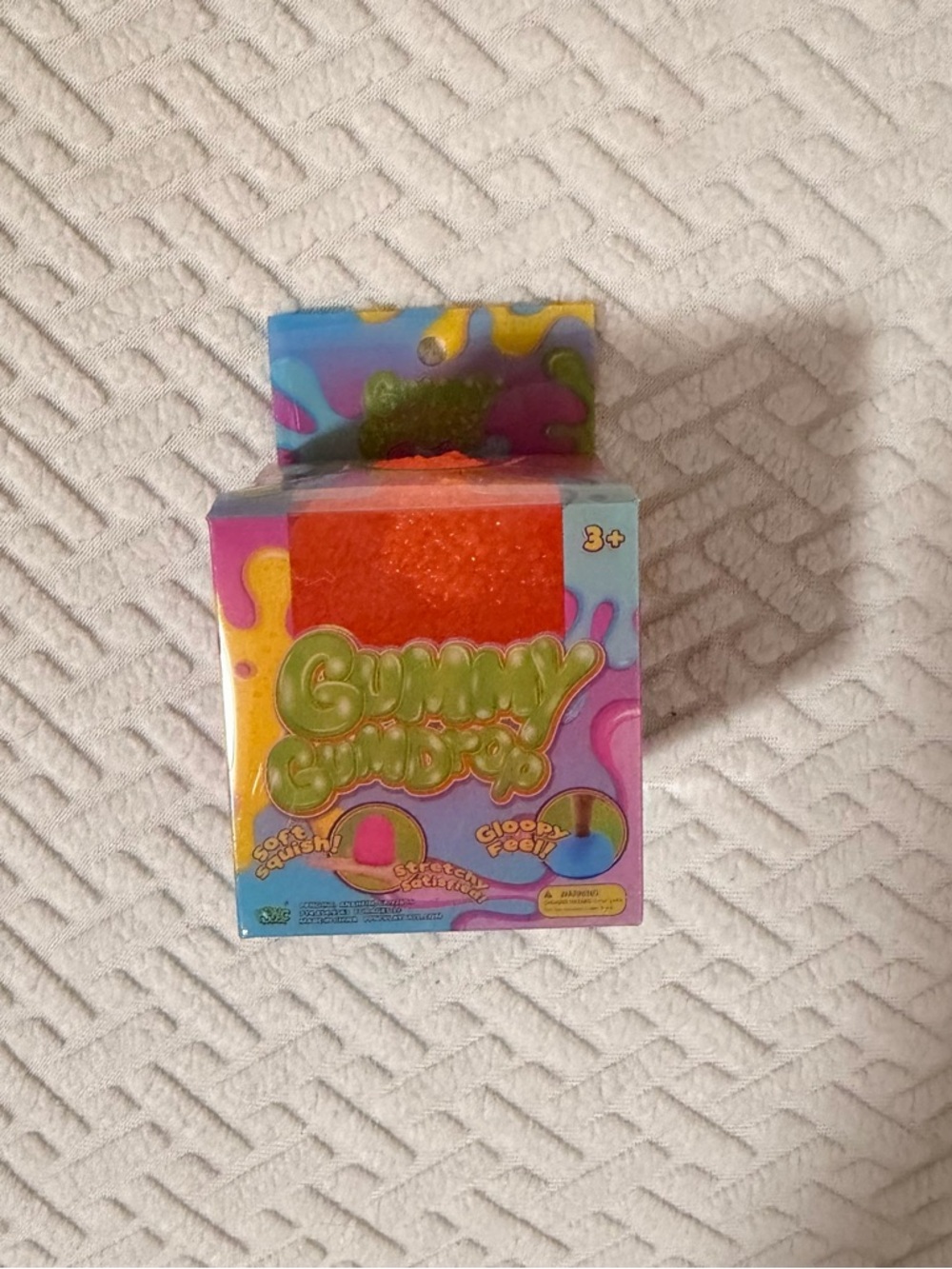 Gummy Gumdrop Squishy Orange Soft Stress Toy Viral TikTok Sensory